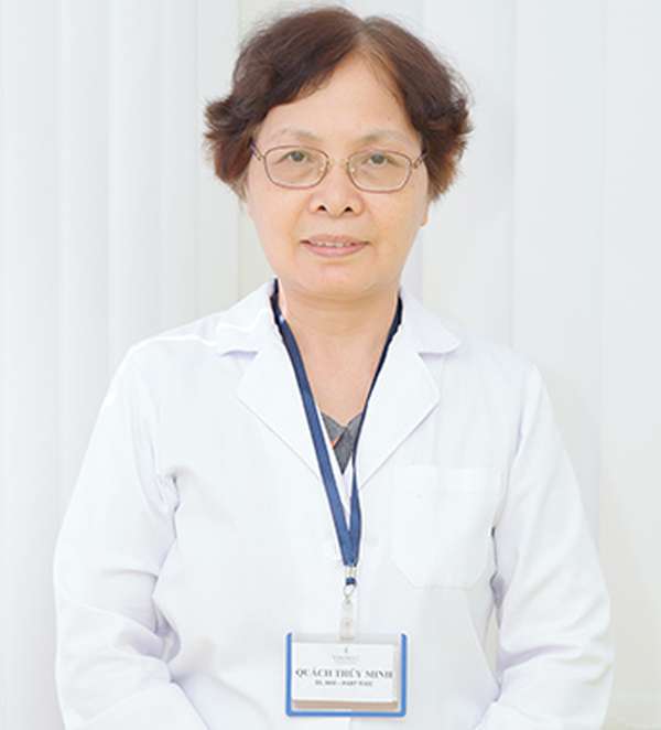 Doctor Quach Thuy Minh speciality Pediatrics department Vinmec