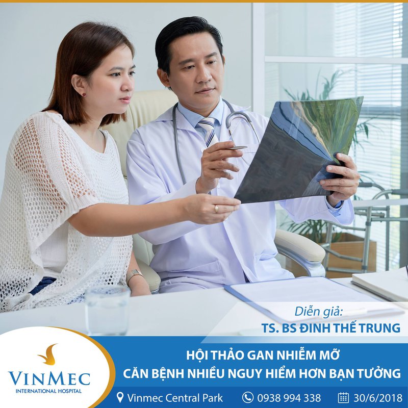 Vinmec Central Park | 30/06 - Hội thảo "Gan nhiễm mỡ - căn bệnh nhiều nguy hiểm hơn bạn tưởng"