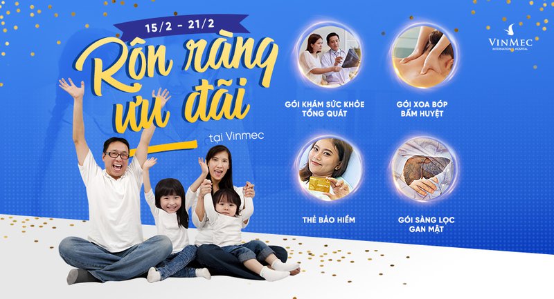 Rộn ràng ưu đãi tại Vinmec