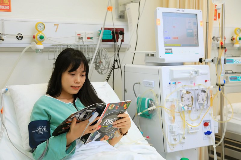 Hệ thống phòng điều trị dành cho bệnh nhân chạy thận nhân tạo theo tiêu chuẩn quốc tế