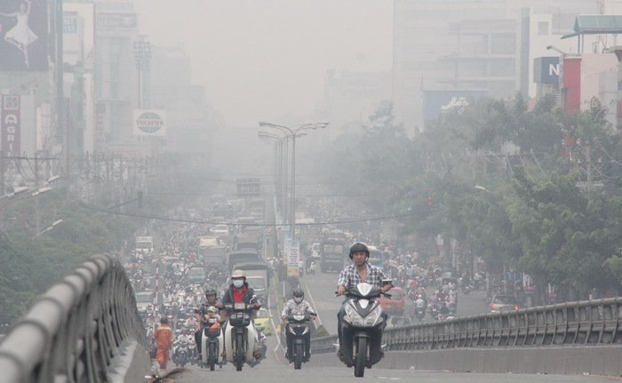 Dấu hiệu nhiễm bụi mịn
