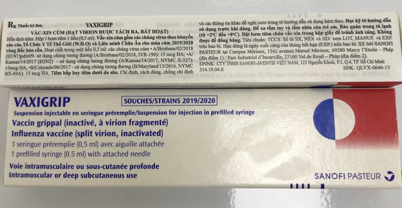 Vacxin Vaxigrip
