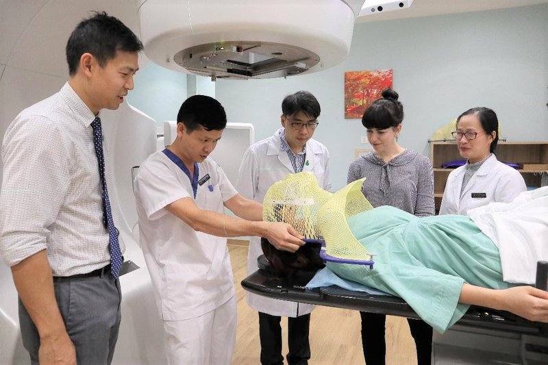 Vinmec Central Park tiếp nhận chuyển giao kỹ thuật xạ trị