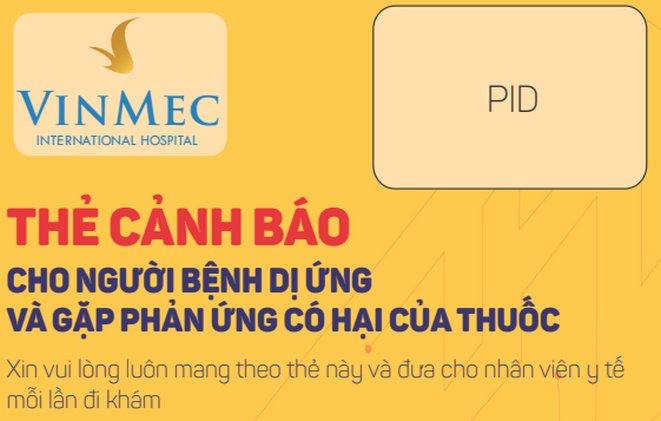 dị ứng thuốc