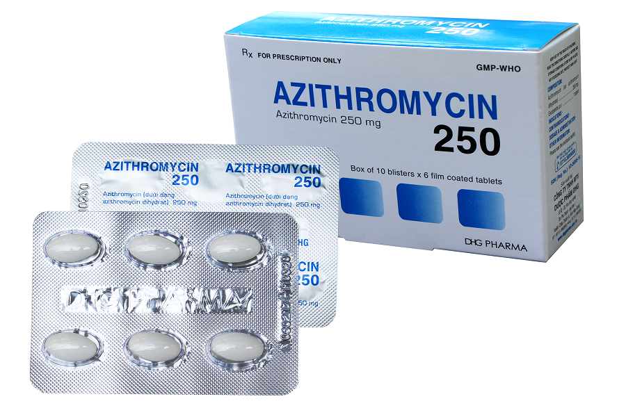 Thuốc kháng sinh azithromycin điều trị Chlamydia