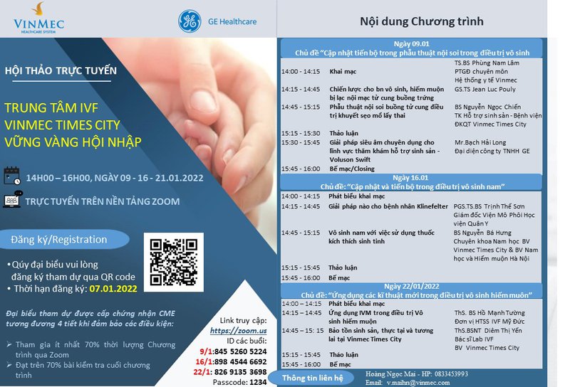 Hội thảo điều trị vô sinh