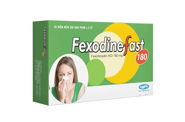 FexodineFast 180mg (Hộp 3 vỉ x 10 viên)