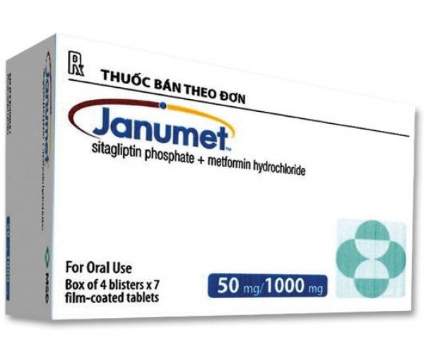 Tác dụng của thuốc Janumet 50/1000mg Vinmec